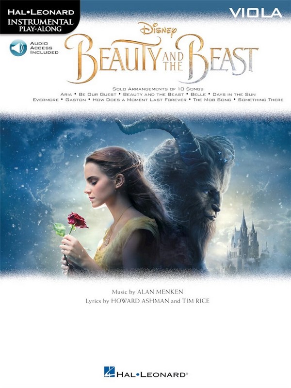 Beauty and the Beast (2017)  for viola  