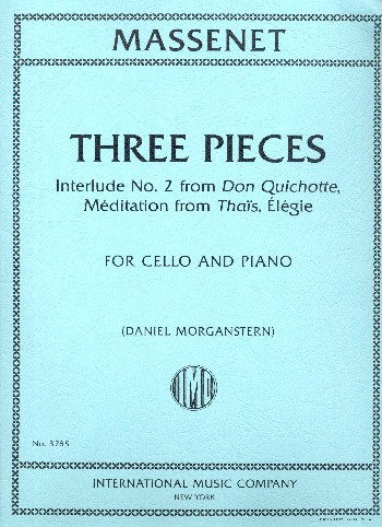 3 Pieces:  for cello and piano  
