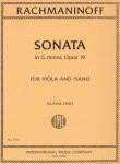 Sonata in G minor op.19  for viola and piano  