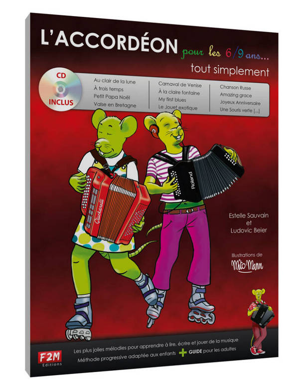 Sauvain Estelle L Accordeon Pour Les 6 9 Ans Tout Simplement Cd Pour Accordeon Bei Musia Kaufen