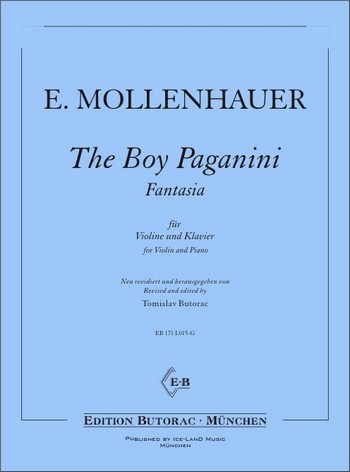 The Boy Paganini&nbsp;&nbsp;für Violine und Klavier&nbsp;&nbsp;