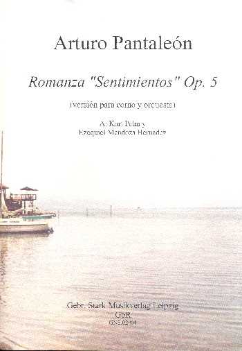 Romanza Sentimientos op.5  für Horn in F und Orchester  Partitur