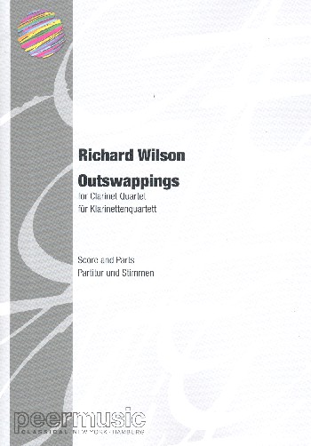 Outwrappings  for 4 clarinets  score and parts