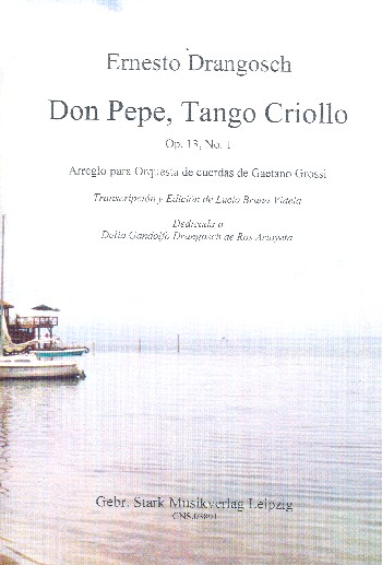 Don Pepe op.13,1  für Streichorchester  Partitur und Stimmen (4-4-3-3-2)