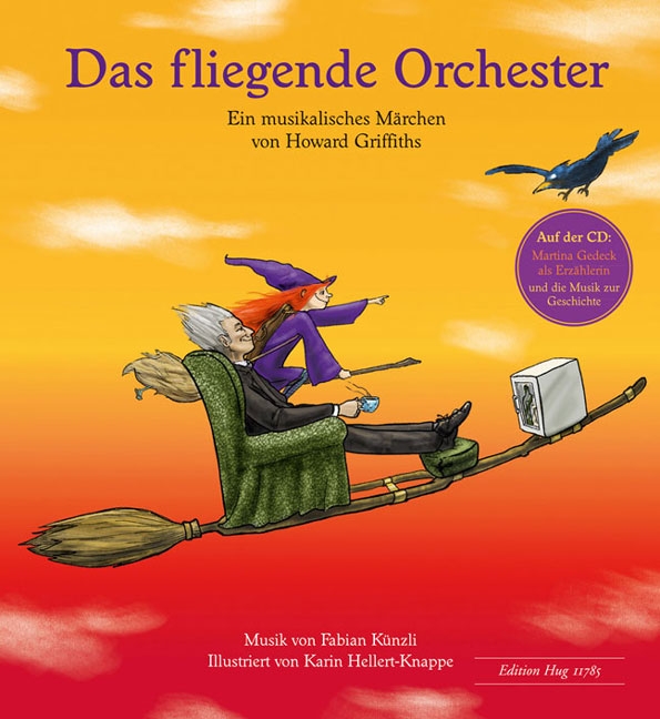 Das fliegende Orchester (+CD)  ein musikalisches Märchen  