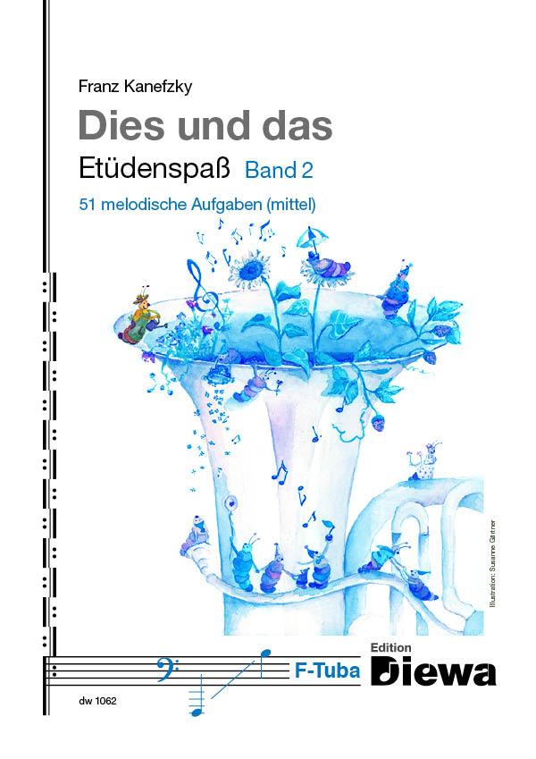 DW1062 Dies und das - Etüdenspass Band 2&nbsp;&nbsp;für Tuba in F&nbsp;&nbsp;
