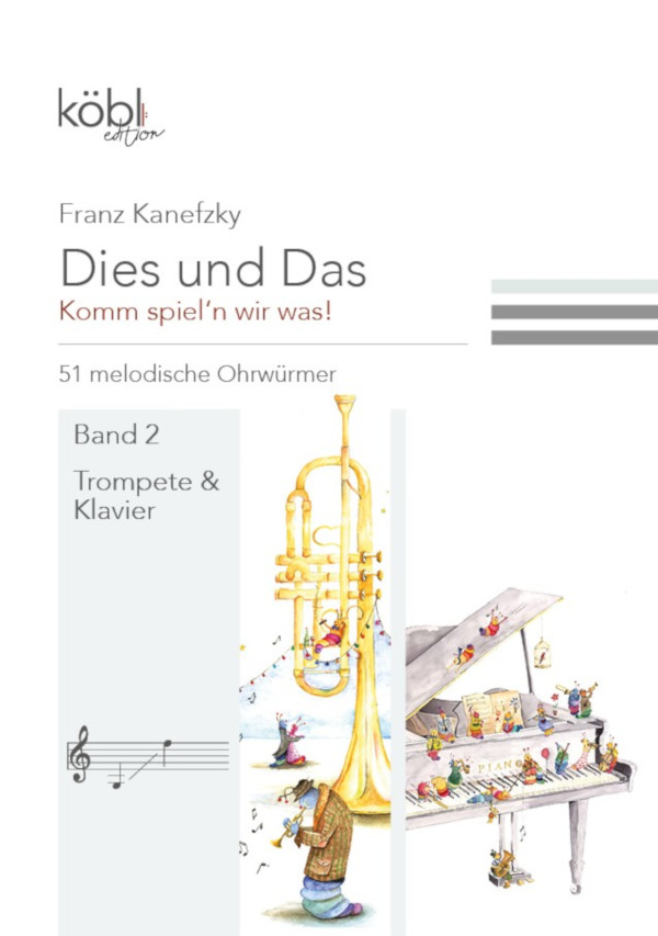 DW1092 Dies und das - Komm spiel'n wir was Band 2&nbsp;&nbsp;für Trompete und Klavier&nbsp;&nbsp;