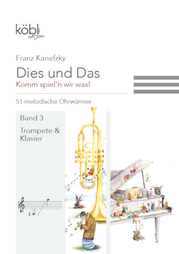 DW1093 Dies und das - Komm spiel'n wir was Band 3&nbsp;&nbsp;für Trompete und Klavier&nbsp;&nbsp;
