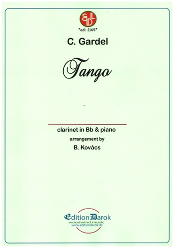 Tango  für Klarinette und Klavier  