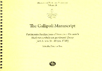 The Gallipoli Manuscript vol.1 and 2&nbsp;&nbsp;for cembalo (keyboard instruments)&nbsp;&nbsp;