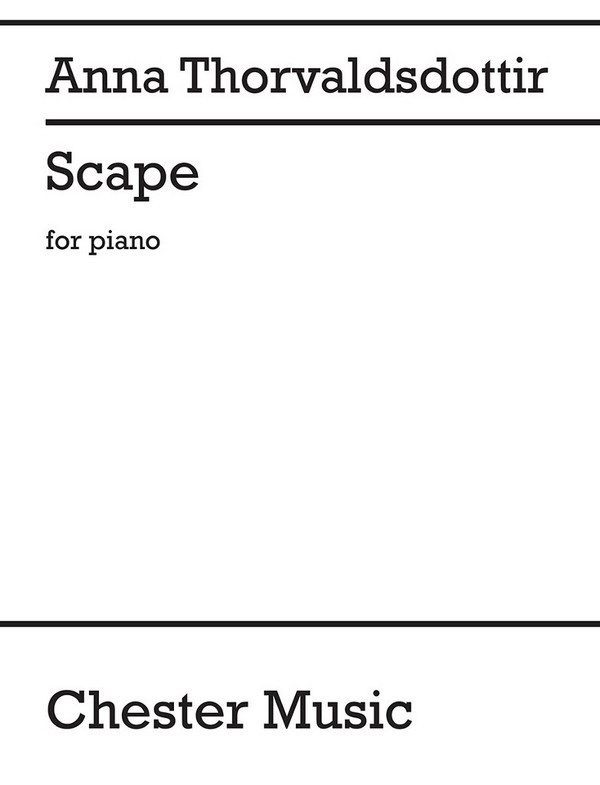Scape&nbsp;&nbsp;for piano&nbsp;&nbsp;