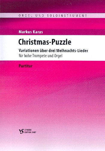 Christmas-Puzzle&nbsp;&nbsp;für hohe Trompete und Orgel&nbsp;&nbsp;Spielpartitur
