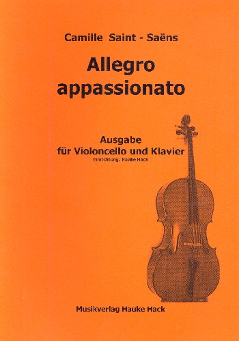 Allegro appassionato  für Violoncello und Klavier  