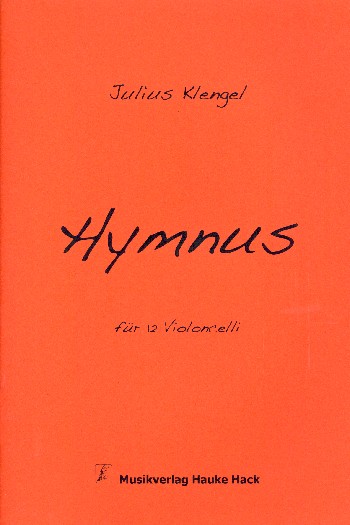 Hymnus  für 12 Violoncelli  Partitur und Stimmen