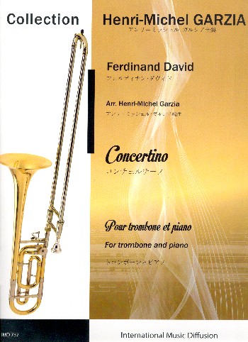 Concertino op.40  pour trombone et piano  
