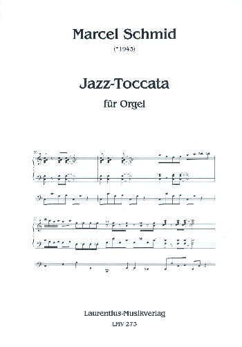 Jazz-Toccata  für Orgel  