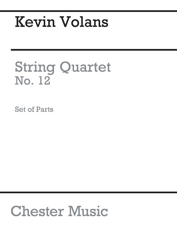 CH85338-01 String Quartet no.2    parts