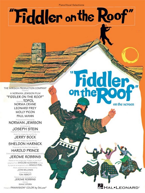 Fiddler on the Roof: Vocal Selections  songbook piano/vocal/guitar  