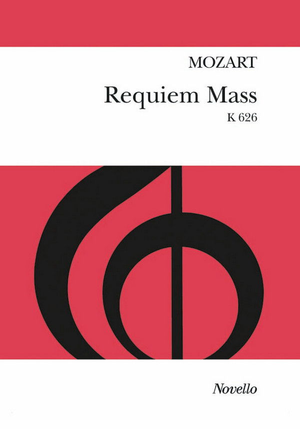 NOV070224-01 Requiem KV626&nbsp;&nbsp;for osloists, mixed chorus and orchestra&nbsp;&nbsp;vocal score in large print