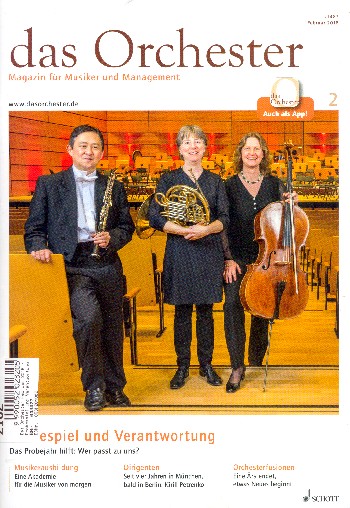 Das Orchester Februar 2018&nbsp;&nbsp;Probespiel und Verantwortung&nbsp;&nbsp;