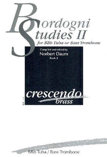 Etüden Band 2  für Tuba in B (Bassposaune)  