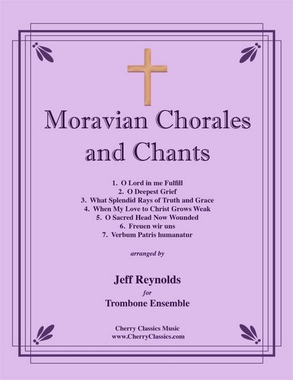 CCM2989 Moravian Chorales and Chants  for trombone ensemble  score and parts
