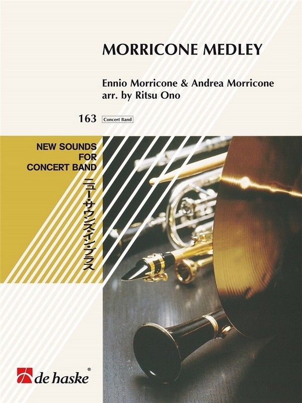 DH1175834-010 Morricone (Medley):  for concert band  score and parts