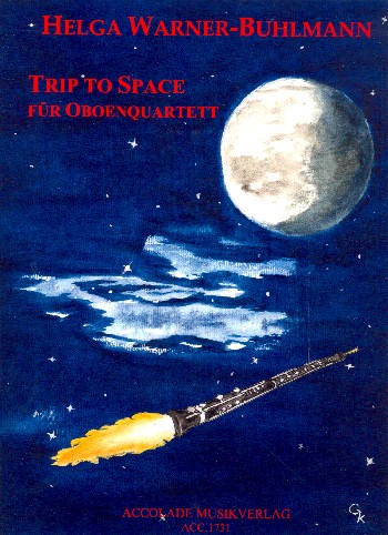Trip to Space  für 3 Oboen und Englischhorn  Partitur und Stimmen