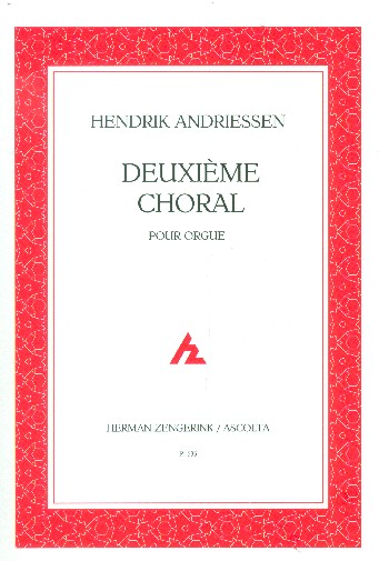 Choral no.2  pour orgue  