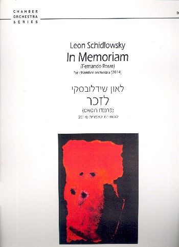 In memoriam (Fernando Rosas)  for orchestra  score