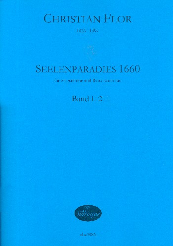 Seelenparadies 1660 Band 1/2  für Gesang und Bc  
