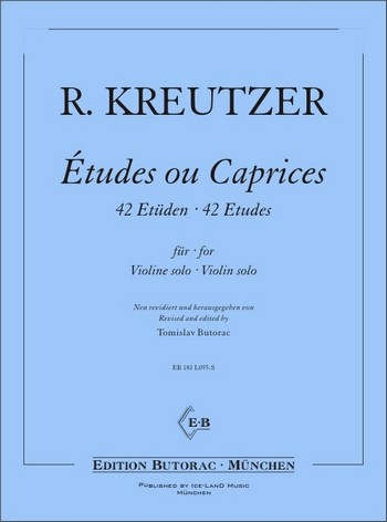 Études ou caprices  für Violine solo  