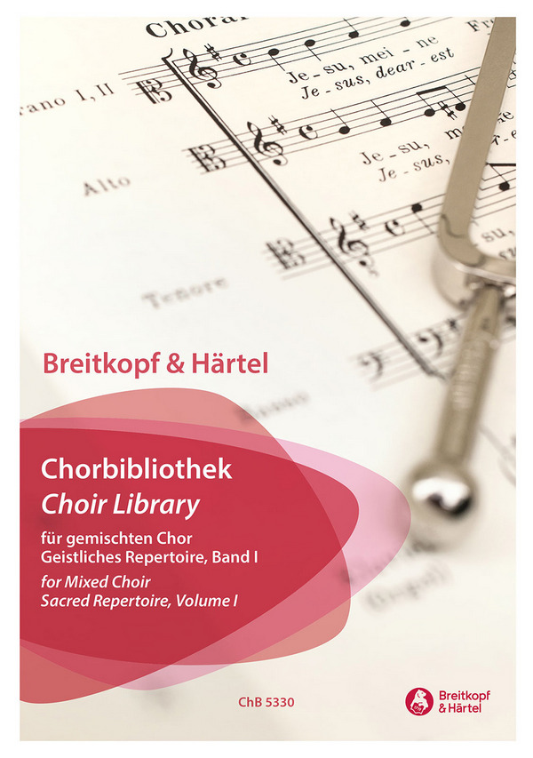 Breitkopf und Härtel Chorbibliothek - Geistliches Repertoire Band 1&nbsp;&nbsp;für gem Chor a cappella (z.T. mit Bc)&nbsp;&nbsp;Partitur