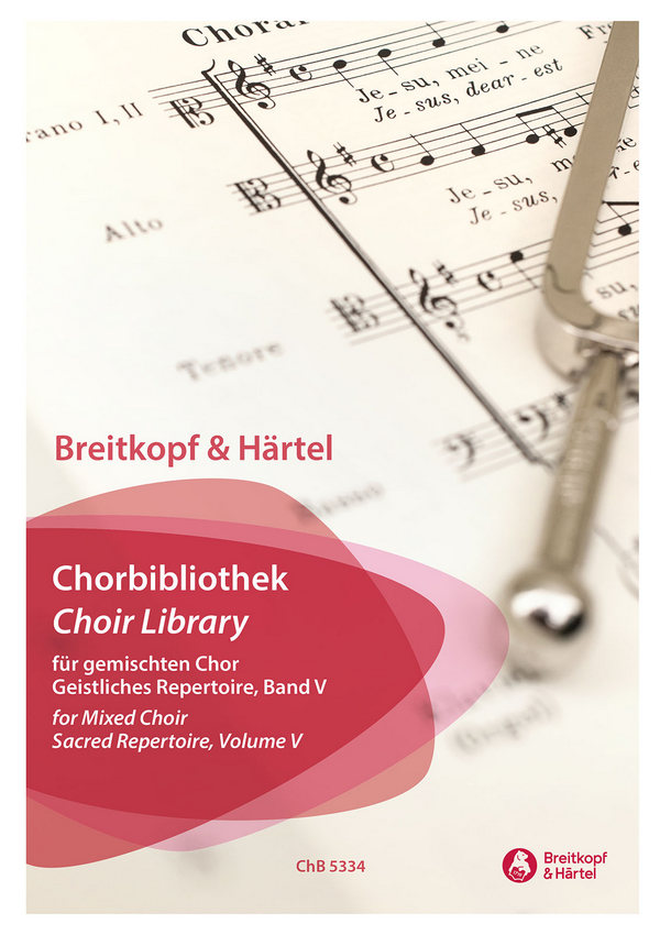 Breitkopf und Härtel Chorbibliothek - Geistliches Repertoire Band 5&nbsp;&nbsp;für gem Chor a cappella&nbsp;&nbsp;Partitur