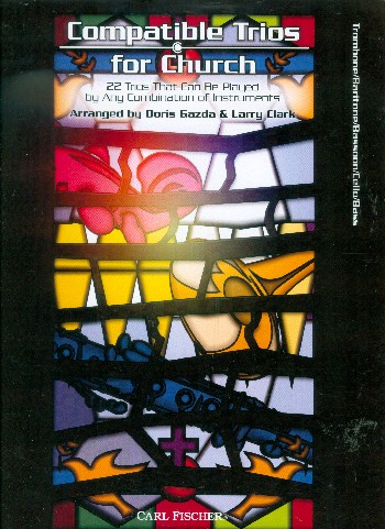 Compatible Trios for Church&nbsp;&nbsp;for 3 instruments (ensemble)&nbsp;&nbsp;trombone score (baritone/bassoon/cello/bass)