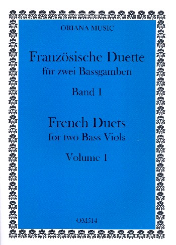 Französische Duette Band 1  2 Spielpartituren  
