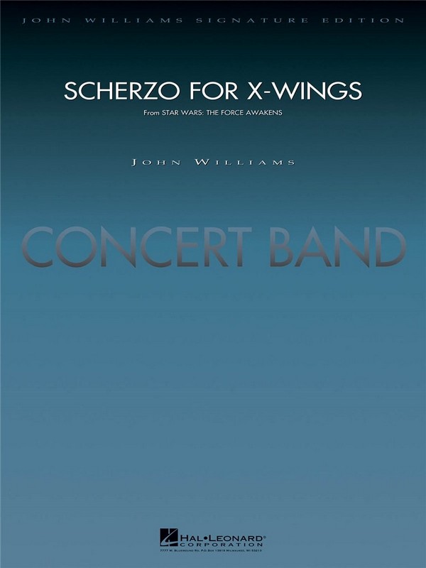 HL04004661 Scherzo for X-Wings:&nbsp;&nbsp;for concert band&nbsp;&nbsp;score and parts