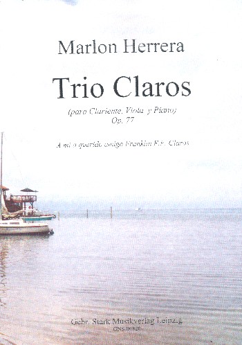 Trio Claros op.77  für Klarinette, Viola und Klavier  Stimmen