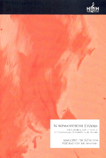 16 romantische Etüden  für Flöte  