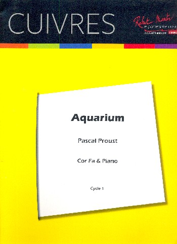 Aquarium  pour cor en fa et piano  