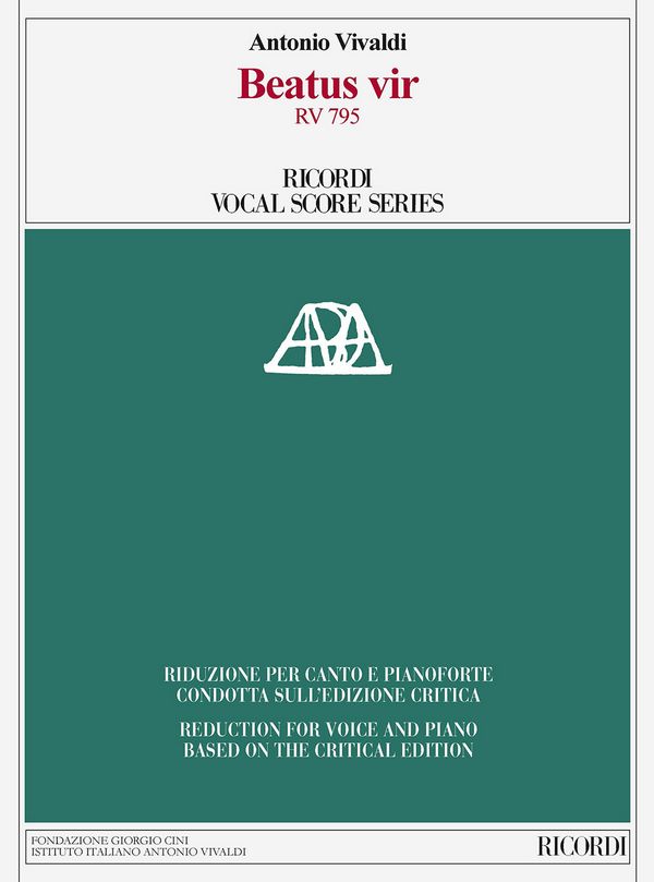 Beatus vir RV795    canto e piano