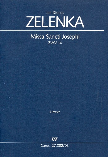 Missa Sancti Josephi ZWV14&nbsp;&nbsp;für Soli, gem Chor und Orchester&nbsp;&nbsp;Klavierauszug