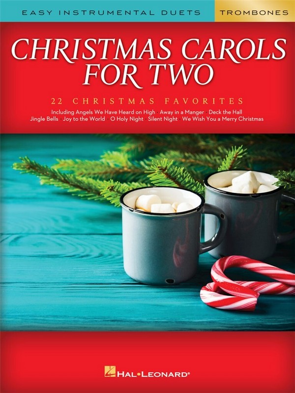 Christmas Carols for Two&nbsp;&nbsp;for 2 trombones&nbsp;&nbsp;score
