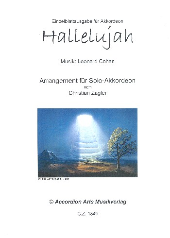 Hallelujah  für Akkordeon  