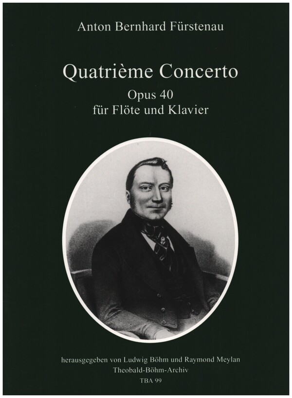 Konzert Nr.4 op.40 für Flöte und Orchester  für Flöte und Klavier  