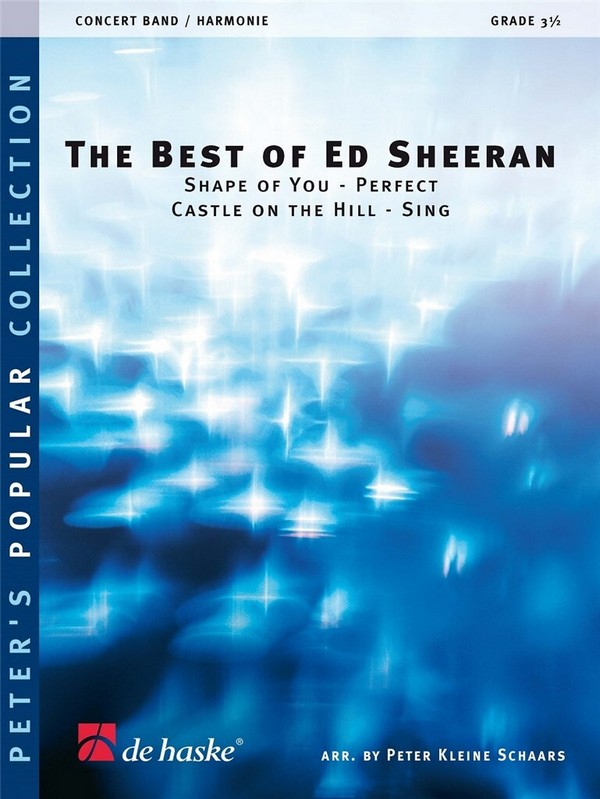 The Best of Ed Sheeran (Medley)&nbsp;&nbsp;for concert band&nbsp;&nbsp;score and parts