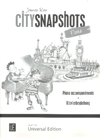 City Snapshots  für 1-2 Flöten und Klavier  Klavierbegleitung