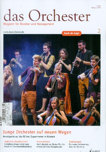 Das Orchester Februar 2019&nbsp;&nbsp;Junge Orchester auf neuen Wegen&nbsp;&nbsp;
