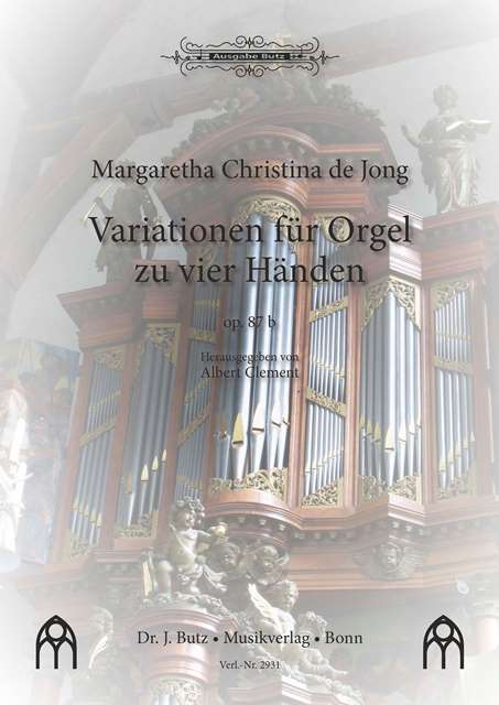 Variationen op.87b  für Orgel zu 4 Händen  Spielpartitur
