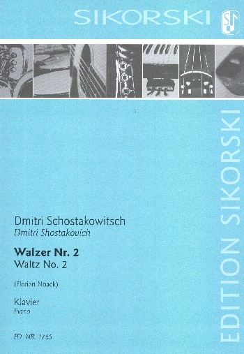 Walzer Nr.2&nbsp;&nbsp;für Klavier&nbsp;&nbsp;